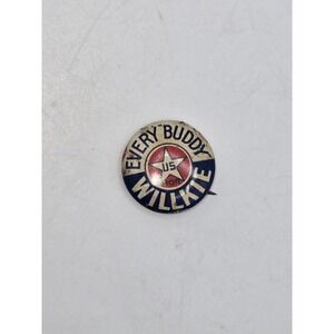 1940 Political Button with slogan‎ " Every Buddy Willkie "